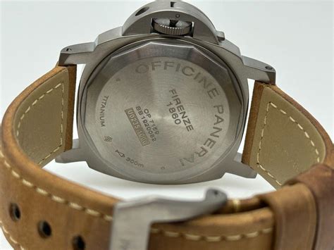 panerai 8 days power reserve titanium|More.